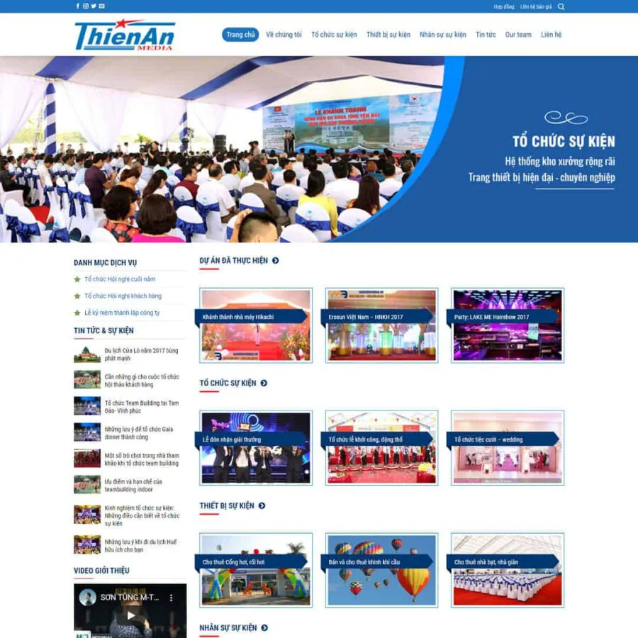 Theme WordPress công ty tổ chức sự kiện 02 giá rẻ Theme WordPress công ty tổ chức sự kiện 02 giá rẻ
