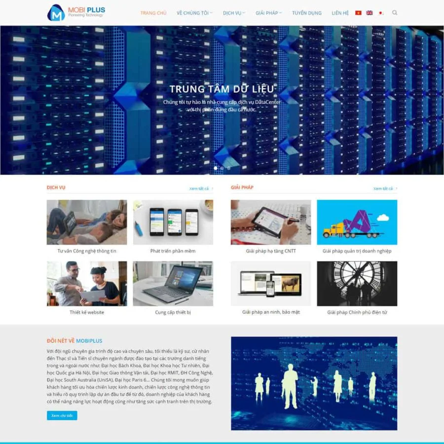 Theme WordPress giới thiệu công ty dịch vụ mạng, CNTT giá rẻ Theme WordPress giới thiệu công ty dịch vụ mạng, CNTT giá rẻ