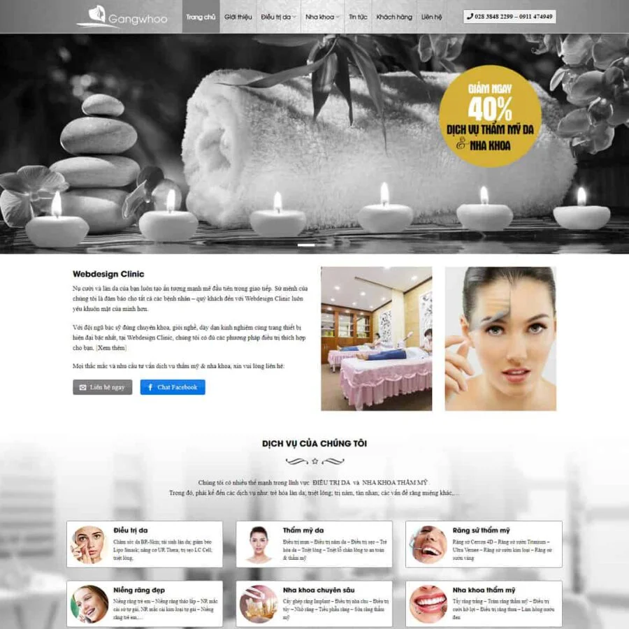 Theme WordPress nha khoa, thẩm mỹ viện giá rẻ Theme WordPress nha khoa, thẩm mỹ viện giá rẻ
