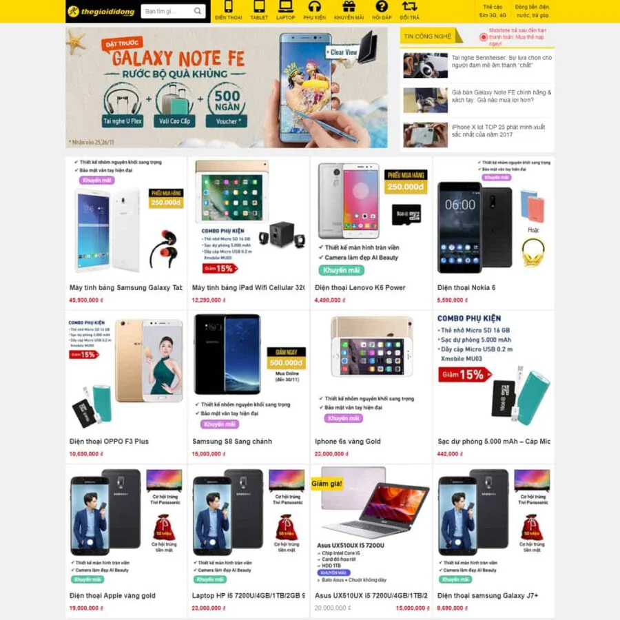 Theme WordPress giống thế giới di động 02 giá rẻ Theme WordPress giống thế giới di động 02 giá rẻ