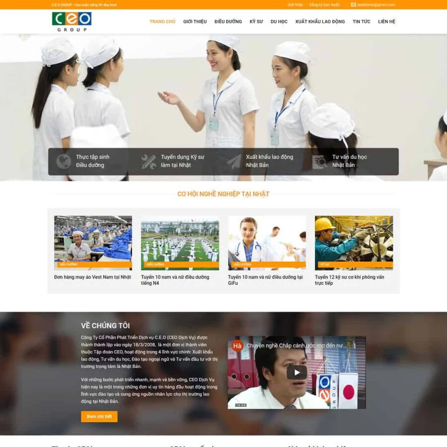 Theme WordPress công ty xuất khẩu lao động 03 giá rẻ Theme WordPress công ty xuất khẩu lao động 03 giá rẻ
