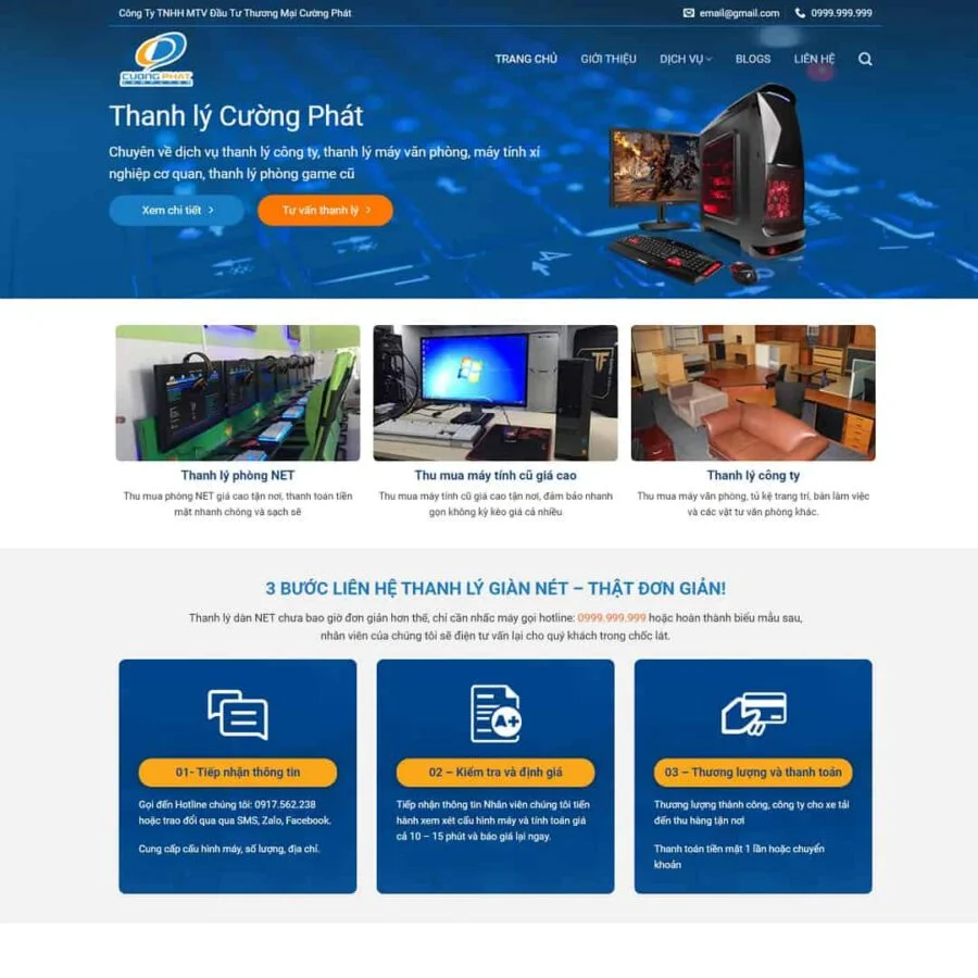 Theme WordPress thu mua Máy Tính giá rẻ Theme WordPress thu mua Máy Tính giá rẻ