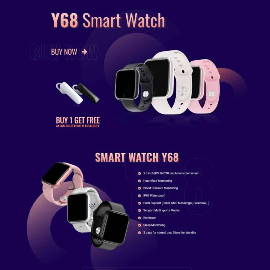 Theme WordPress Landing page bán đồng hồ thông minh smartwatch 02 giá rẻ Theme WordPress Landing page bán đồng hồ thông minh smartwatch 02 giá rẻ