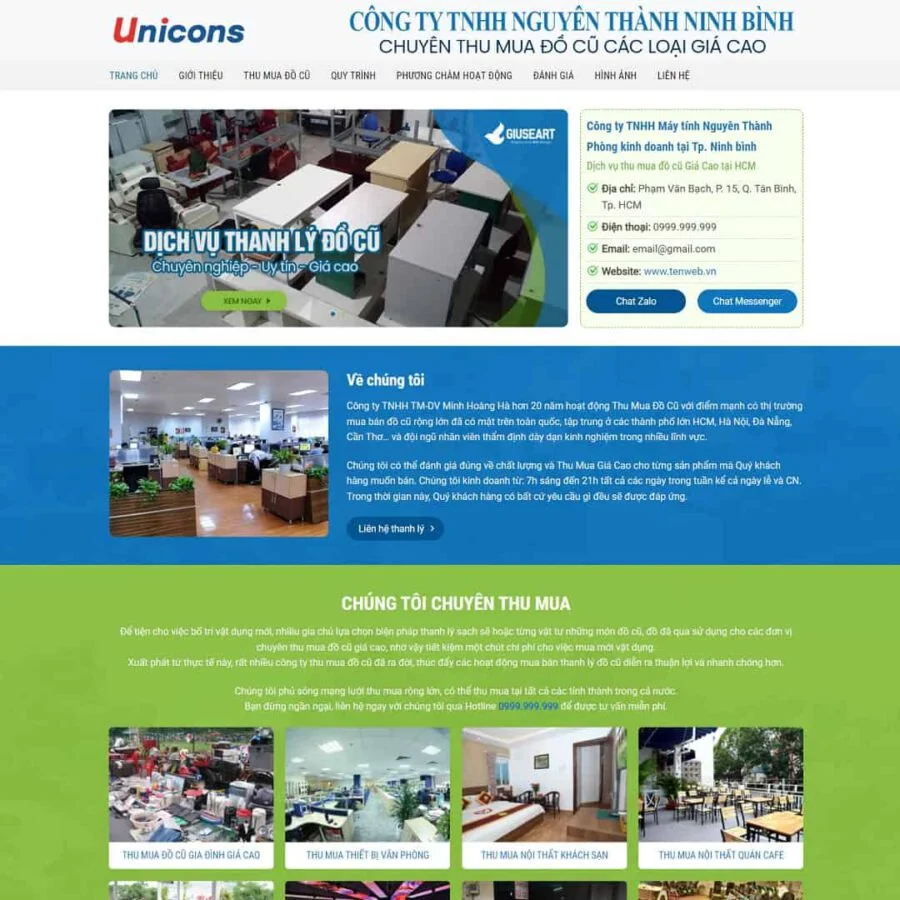 Theme WordPress thu mua, thanh lý đồ cũ giá rẻ Theme WordPress thu mua, thanh lý đồ cũ giá rẻ