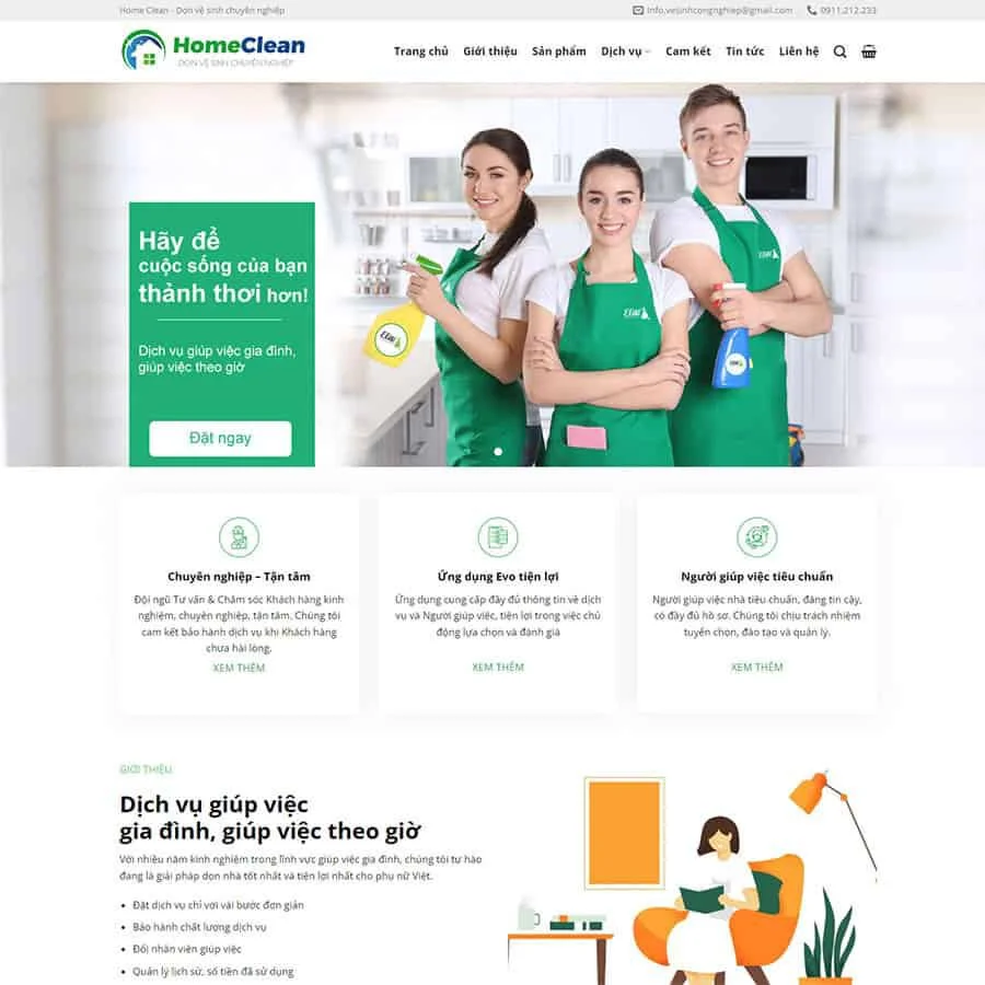 Theme WordPress dịch vụ vệ sinh, dọn dẹp nhà cửa 03 giá rẻ Theme WordPress dịch vụ vệ sinh, dọn dẹp nhà cửa 03 giá rẻ