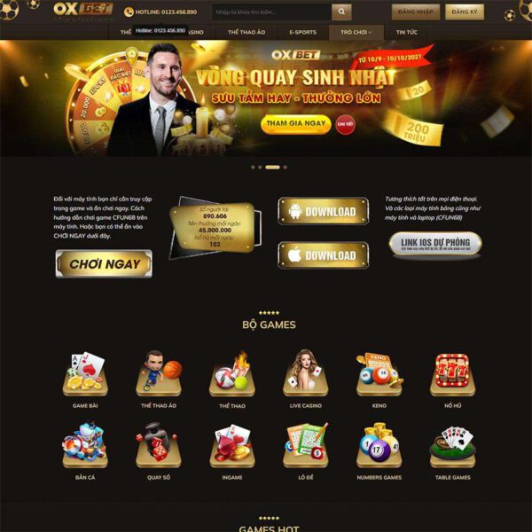 Theme WordPress Kubet, Casino, Poker 02