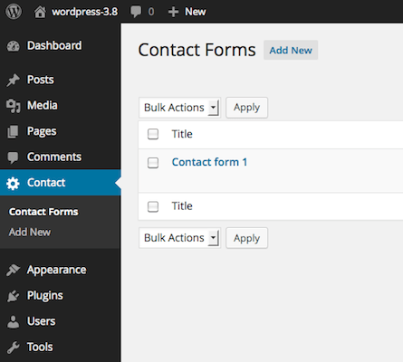 Hướng dẫn sử dụng Contact Form 7 từ A đến Z