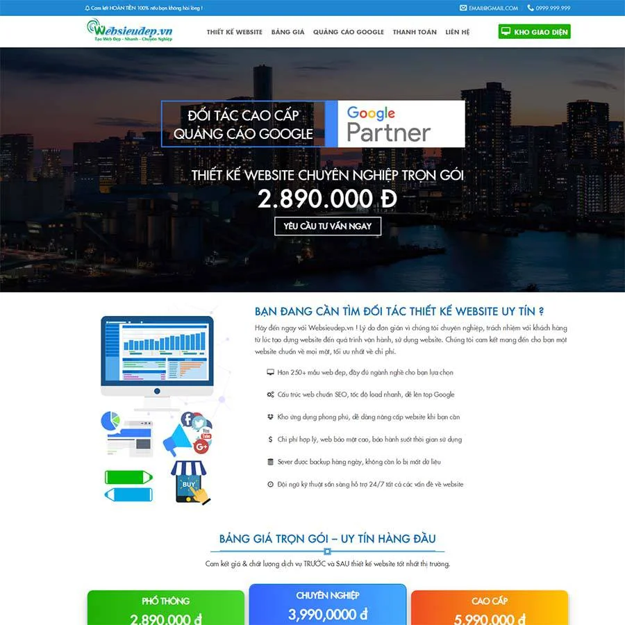 Theme WordPress công ty thiết kế Website 02 giá rẻ Theme WordPress công ty thiết kế Website 02 giá rẻ