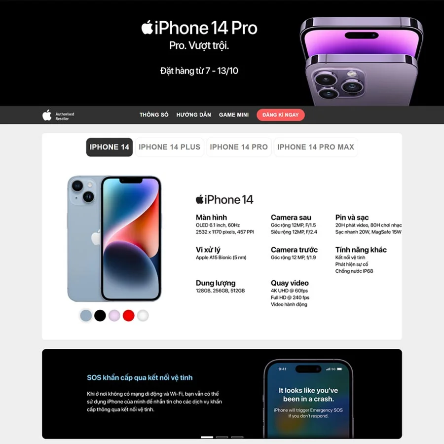 Theme WordPress bán Iphone 02 giá rẻ Theme WordPress bán Iphone 02 giá rẻ