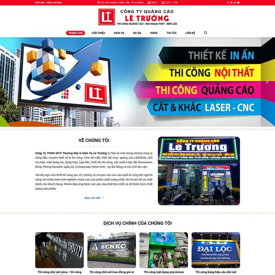 Theme WordPress làm biển quảng cáo giá rẻ Theme WordPress làm biển quảng cáo giá rẻ