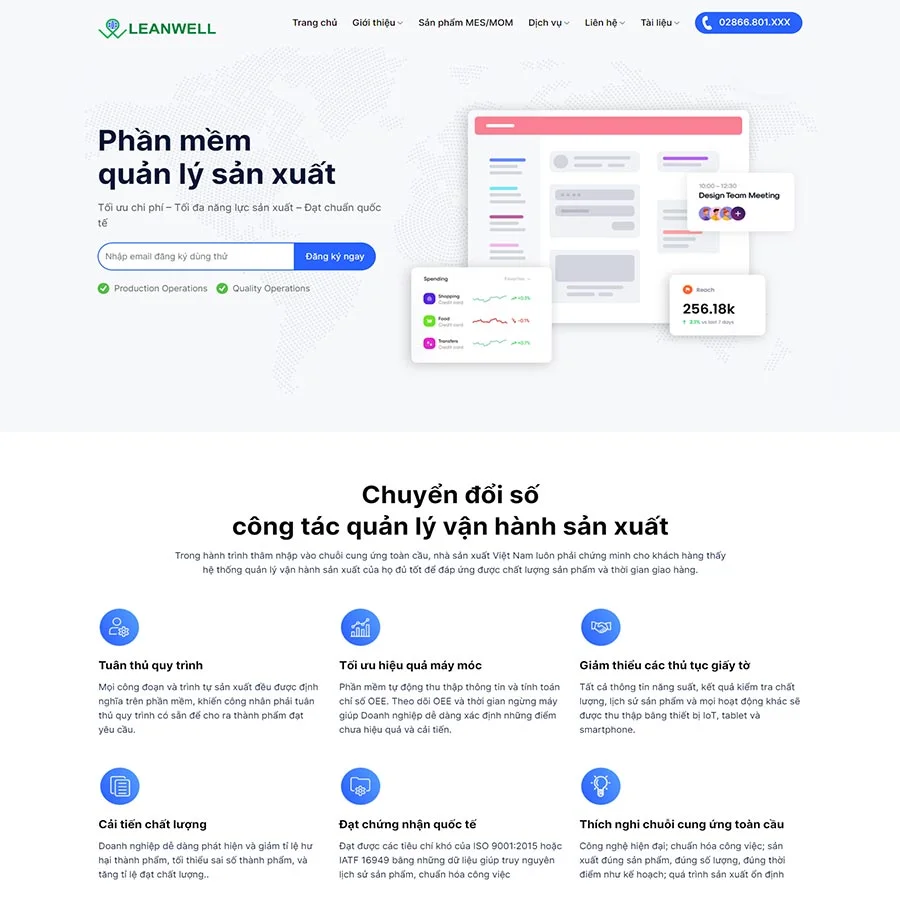 Theme WordPress giới thiệu phần mềm quản lý sản xuất giá rẻ Theme WordPress giới thiệu phần mềm quản lý sản xuất giá rẻ
