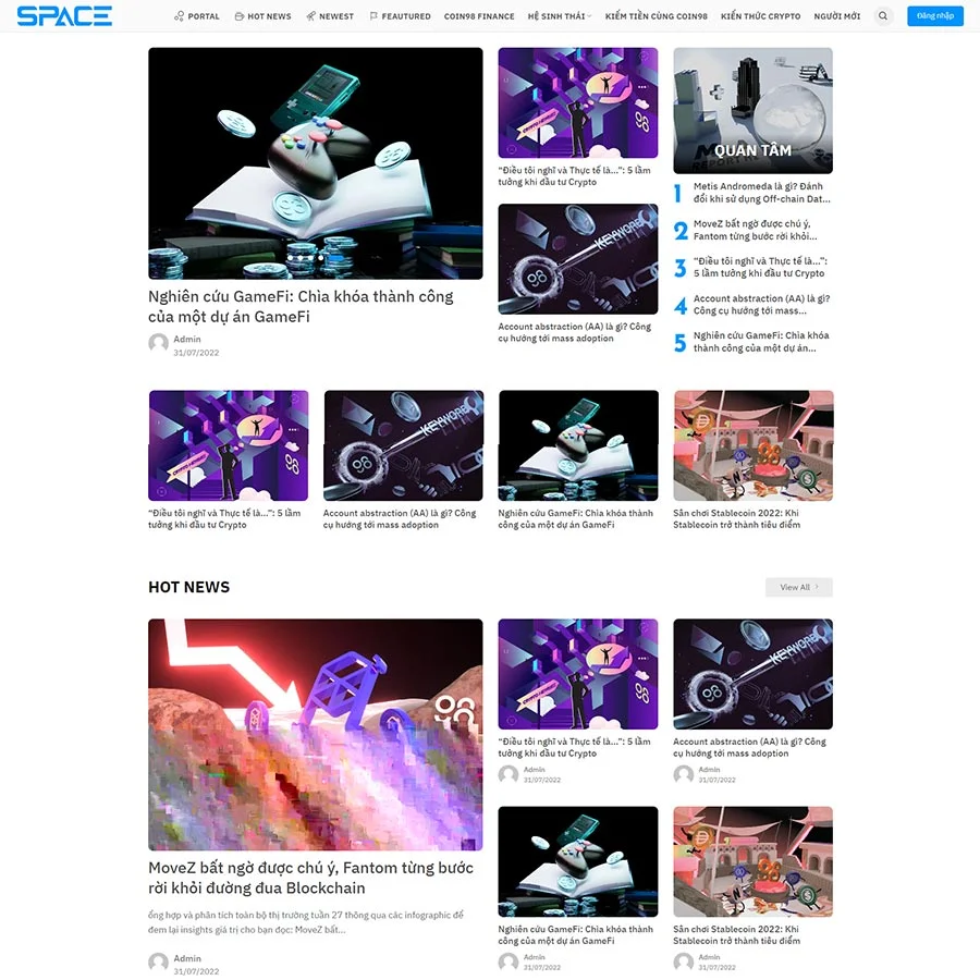 Theme WordPress tin tức bitcoin, crypto 02 giá rẻ Theme WordPress tin tức bitcoin, crypto 02 giá rẻ