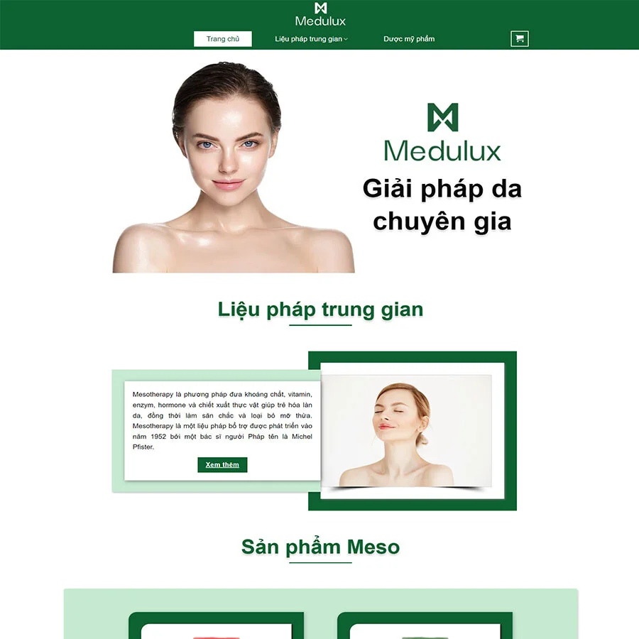 Theme WordPress mỹ phẩm 11