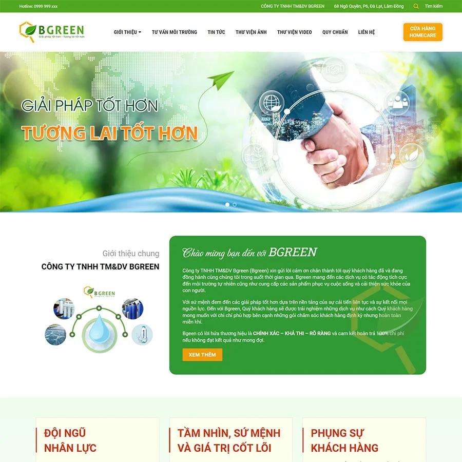 Theme WordPress giới thiệu công ty giải pháp môi trường giá rẻ Theme WordPress giới thiệu công ty giải pháp môi trường giá rẻ