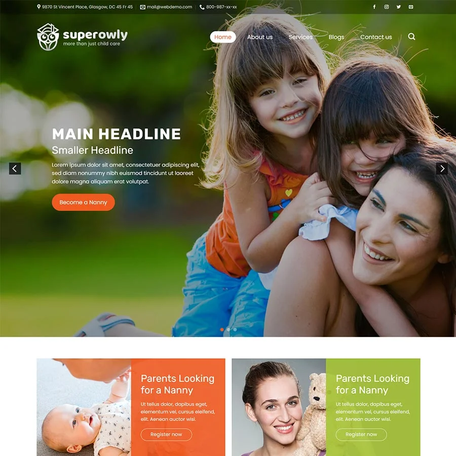 Theme WordPress dịch vụ bảo mẫu giá rẻ Theme WordPress dịch vụ bảo mẫu giá rẻ