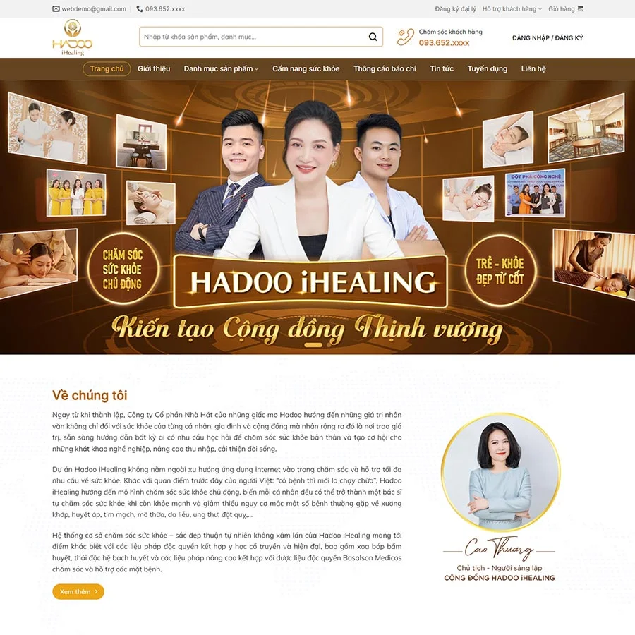 Theme WordPress mỹ phẩm 18 giá rẻ Theme WordPress mỹ phẩm 18 giá rẻ