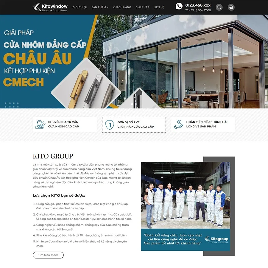 Theme WordPress công ty nhôm kính 04 giá rẻ Theme WordPress công ty nhôm kính 04 giá rẻ