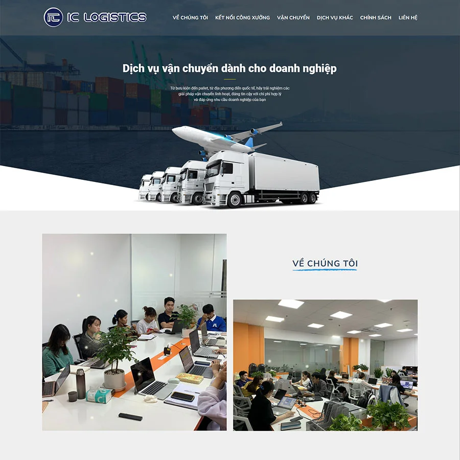 Theme WordPress công ty vận chuyển 03 giá rẻ Theme WordPress công ty vận chuyển 03 giá rẻ