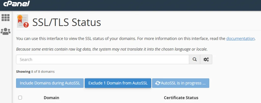 Hướng dẫn sử dụng AutoSSL trên cPanel