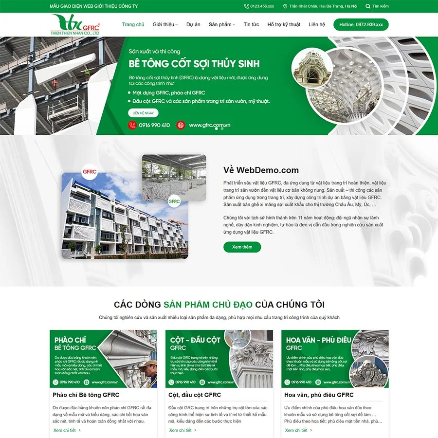 Theme WordPress vật liệu trang trí xây dựng giá rẻ Theme WordPress vật liệu trang trí xây dựng giá rẻ