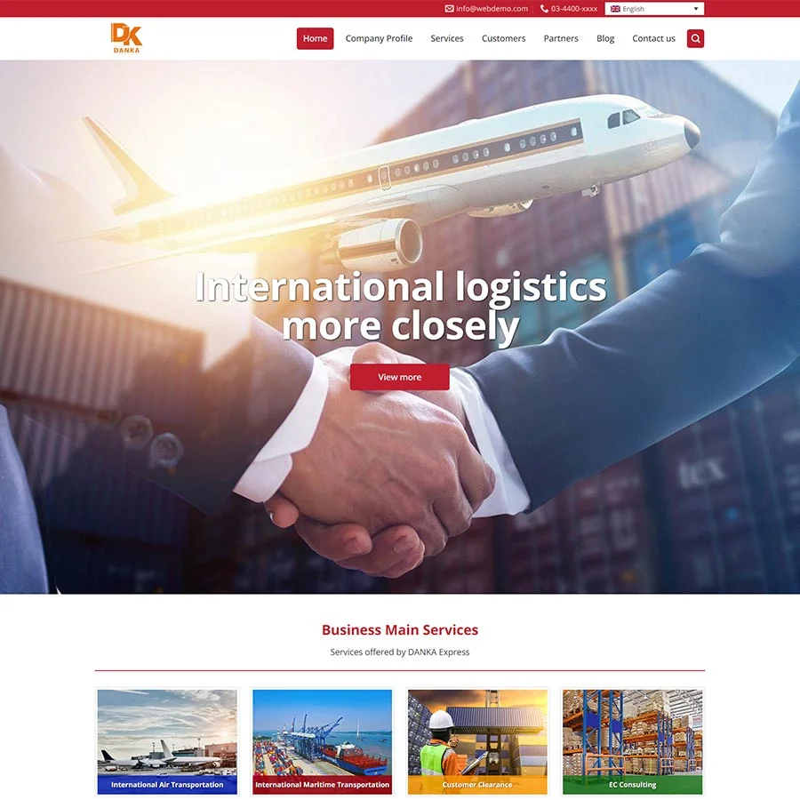Theme WordPress công ty vận chuyển 04 giá rẻ Theme WordPress công ty vận chuyển 04 giá rẻ