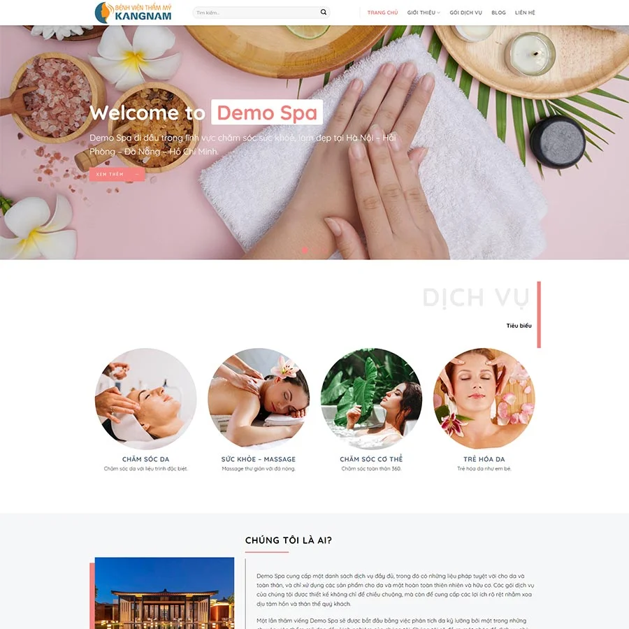Theme WordPress Spa, làm đẹp 15