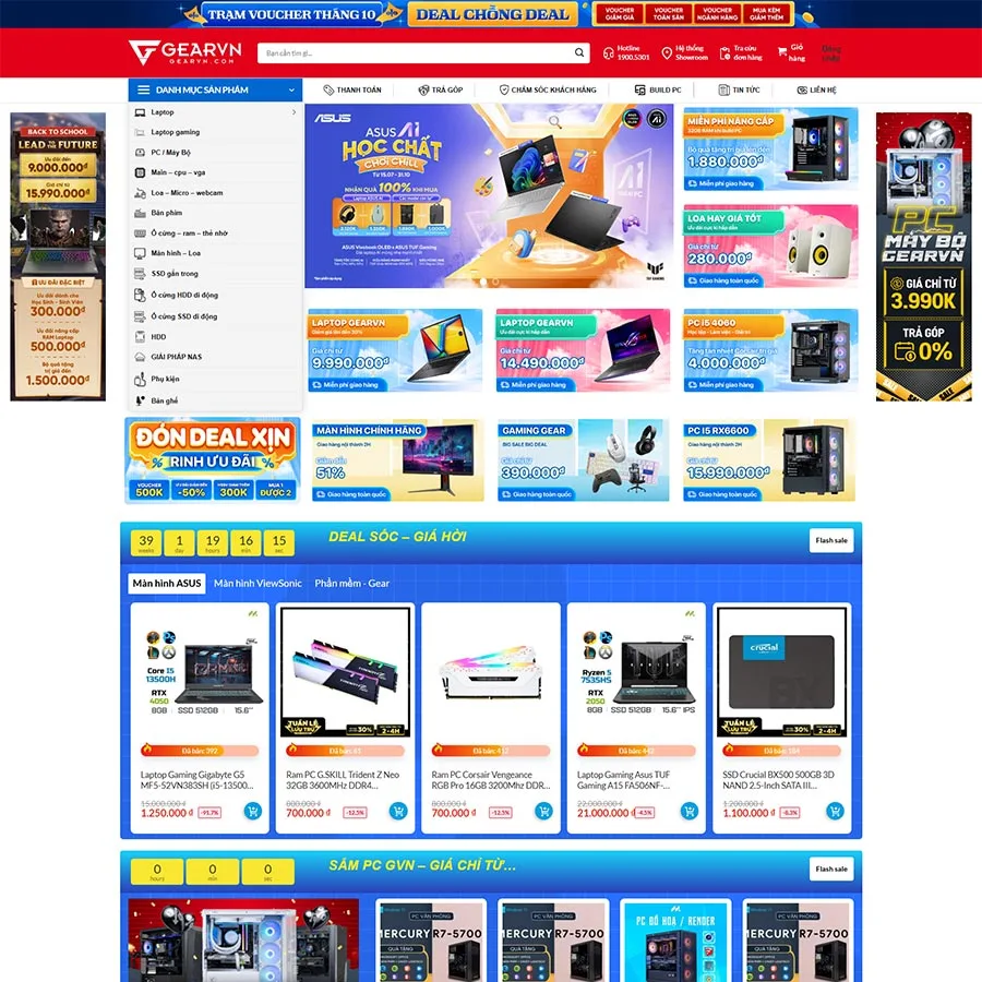 Theme WordPress bán máy tính, laptop 10