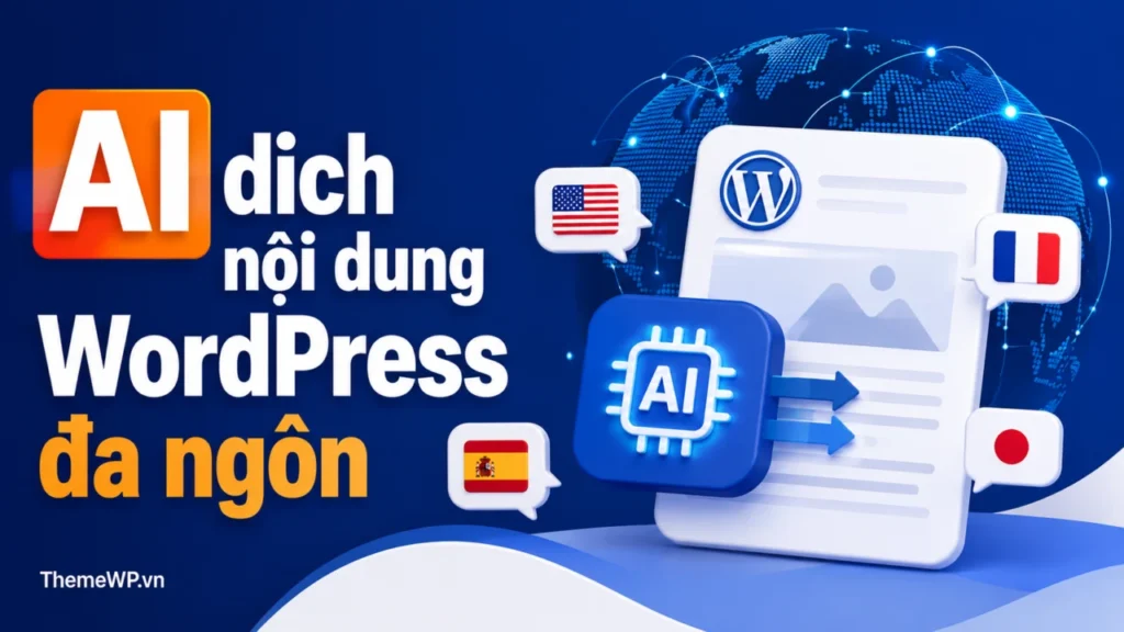 AI dịch nội dung WordPress đa ngôn ngữ: Đánh giá thực tế
