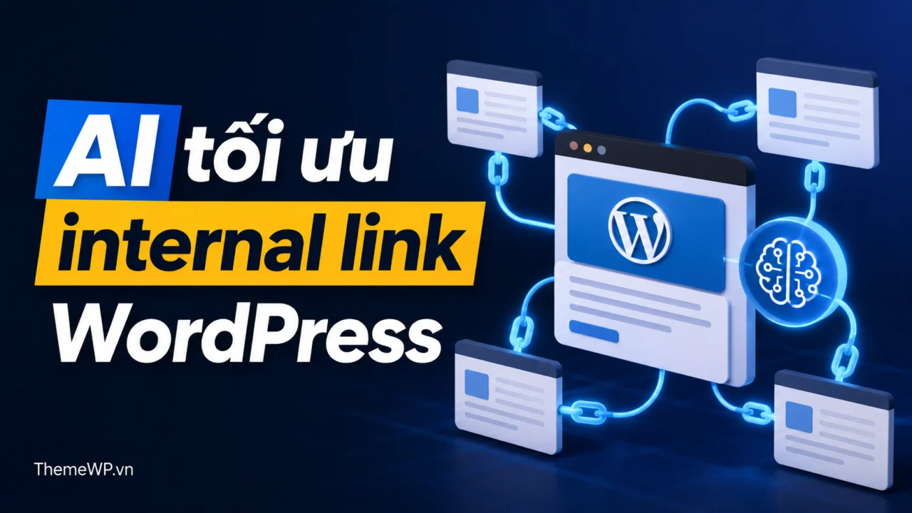 Tối ưu internal link WordPress bằng AI: Tiết kiệm thời gian thực sự